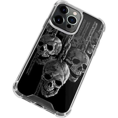 Liquid Blue Hanging Out iPhone 15 Pro Clear Case